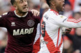 Izquierdoz, contundente con Borja tras River vs. Lanús: "Es bravo"